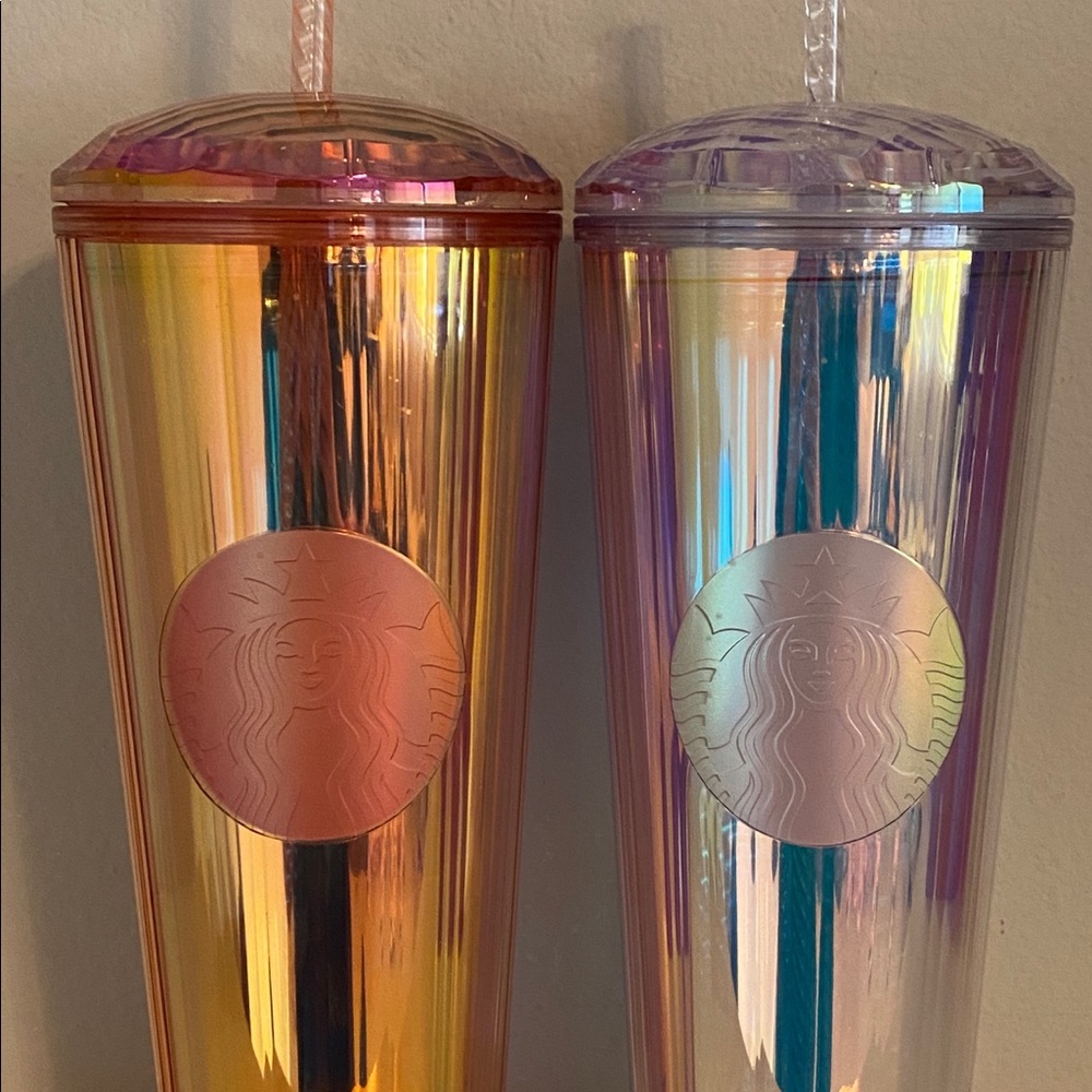 Starbucks kaleidoscope duo